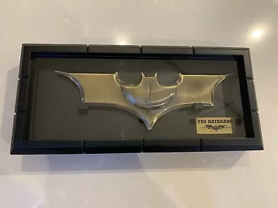 The Noble Collection Dark Knight Rises Batman Batarang Licensed Prop Replica • $49.72