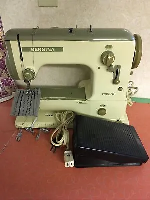 Bernina Record 530-2 Sewing Machine Modified To Foot Pedal Controller Light Read • $182.90