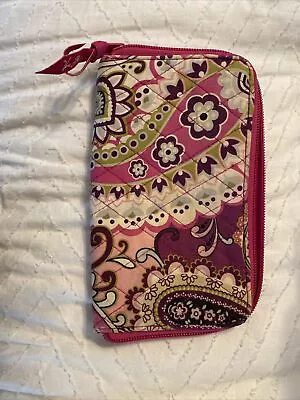 Vera Bradley Very Berry Paisley Wallet • $3