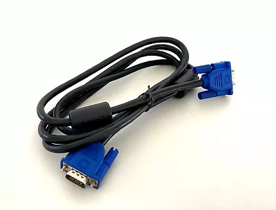 VGA D-Sub Computer Monitor Blue Cable - 1.75m / 6 Foot • £2.50