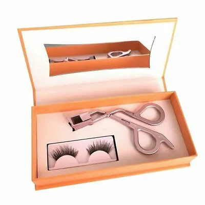 $11.88 • Buy Magnetic Lashes Curler Clip Eyelashes Set With 3D Magnets Reusable False Lashes