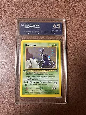 1st Edition Heracross 6/111 - Neo Genesis - Holo Pokemon Card - Nm-Lp Condition • $25