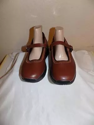 MBT Brown Leather Mary Jane Shoes Shoe Size US 9 EUR 39 2/3 • $44.99