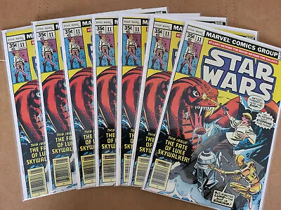 Star Wars 11 (1978) Marvel Bronze Age :seven Copies @ $8 Each • $8