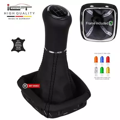 Shift Knob For Mercedes Gaiter Leather Illuminated A Class W168 Vaneo W414 A41 • $103.39