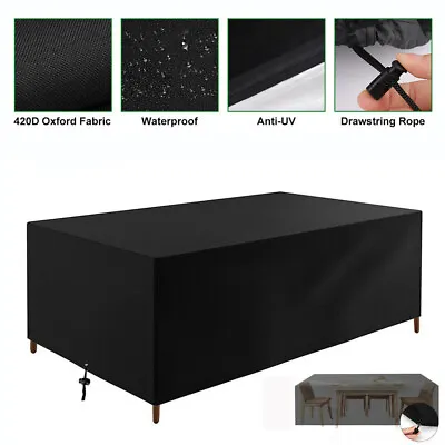 $20.05 • Buy NEW Outdoor Furniture Cover Garden Patio Rain UV Sofa Table Protector Waterproof