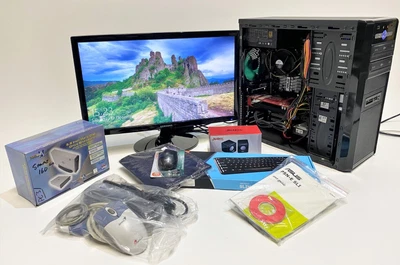 £165 • Buy Computer Win10Pro 64bit  1.7 TB + 22 Monitor+Epson Printer & Extras-Custom Build