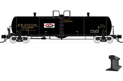 Rapido ~ N Scale ~ New 2024 ~ Procor GP 20 20K Tank Car ~ UTLX #47911 ~ 535001-4 • $28.62