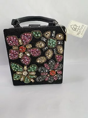 Mary Frances All That Glitters Beaded Crossbody Handbag Purse NWT COA Dust Cover • $149