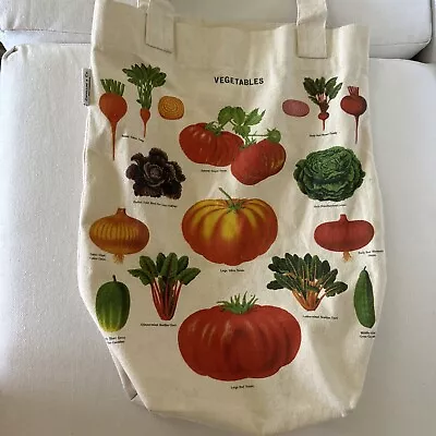 Cavallini & Co. Vintage Style Vegetable Tote Bag • $18.99