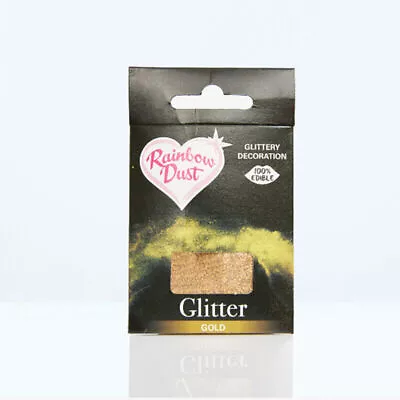 Edible Lustre Glitter Dust SACHET Rainbow Dust Sugarcraft Cake Craft Decorating • £2.19