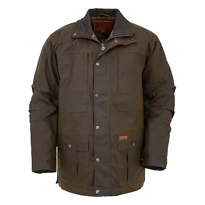 Outback Trading Company® Men's Deer Hunter Brown Oilskin Jacket 2180-BNZ • $209.97