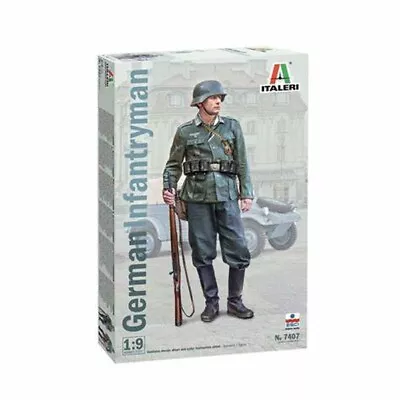 Italeri Military #7407 Model 1/9 German Infantryman     Shrink Wrap / Free Ship • $44.95