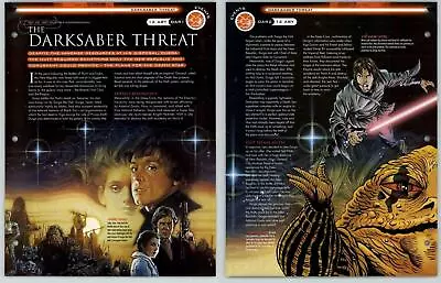 The Darksaber Threat #DAR1-2 - Events - Star Wars Fact File Page • $3.17