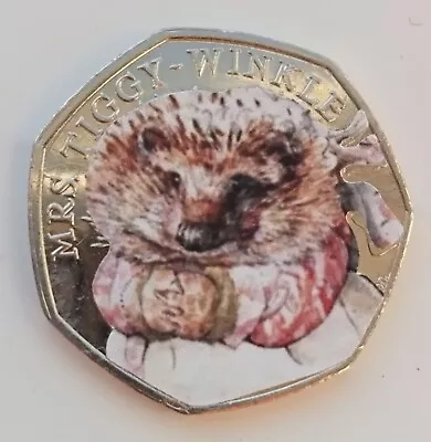 50p Mrs Tiggywinkle Colour Decal • £1.99