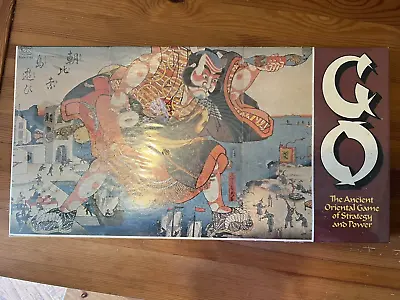 GO Game Of Ancient  Oriental Strategy Board Game Reiss 1977 Vintage SEALED • $9