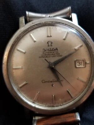 $310 • Buy Vintage Omega Constellation Automatic Chronometer Watch (Works , No Band)