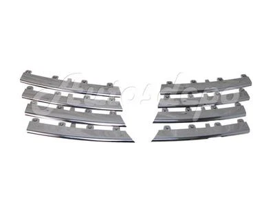 $62.84 • Buy For 2005-2010 Jetta 2008-2009 Gli Grille Molding Kit Chrome Trim (8 Pc Plastic)