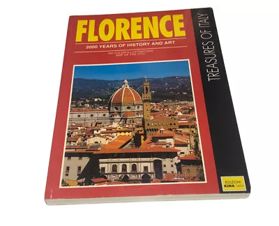 FLORENCE: 2000 YEARS OF HISTORY AND ART - TREASURES OF By Mario Carniani • $19.87