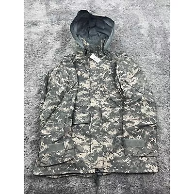 Army Cold Weather Coat Perka ECWCS Gen II Universal Digital Camo Med Cargo NWT • $128