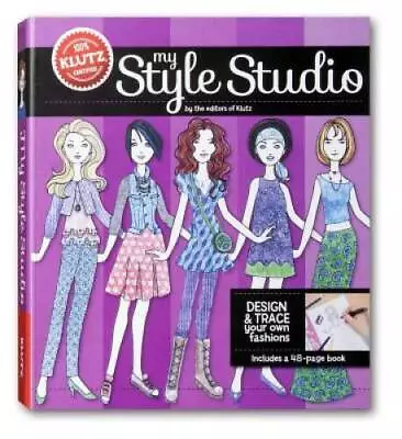 My Style Studio: Design And Trace Your Own Fashions - Paperback - GOOD • $30.26