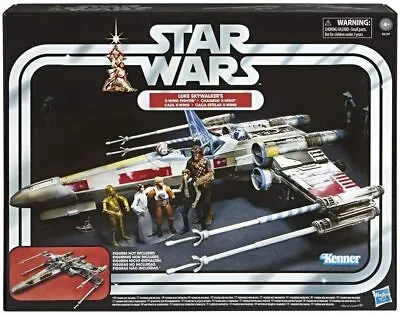 £54.99 • Buy Star Wars Vintage Collection Luke Skywalker’s Red X-Wing Fighter Vehicle E6137