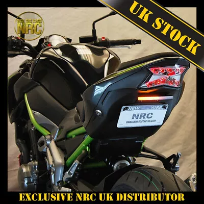 Tail Tidy / Number Plate Bracket + LED Turn Signals For KAWASAKI Z900 2020-ON • £179.98