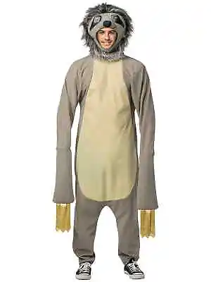 Sloth Tropical Safari Zoo Wild Animal Funny Adult Unisex Mens Womens Costume • $126.30