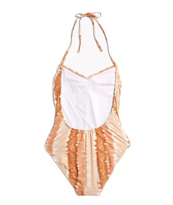 MADEWELL Womens Second Wave Drawstring One-Piece Swimsuit In Tie-Dye Size 8 READ • $29.62