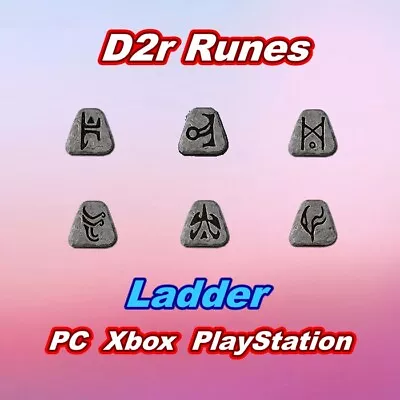 Ber Jah Lo Ohm Vex Ist Wholesale Ladder S6 Diablo II Resurrected D2R Runes SC • $2