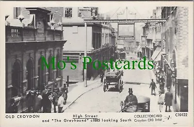 £2.10 • Buy London Postcard - Old Croydon High Street And  The Greyhound  C1885 - RS32563