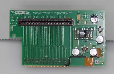 Miranda 1610-0100-600 X-screen Agp To Agp Adapter For Miranda Kaleido K2 • $15