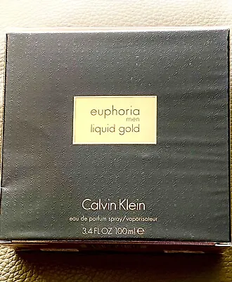 £175 • Buy Calvin Klein Liquid Gold Euphoria  Men 100ml Edp Sealed