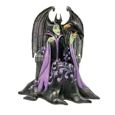 Jim Shore Disney Traditions Maleficent From Sleeping Beauty Figurine 6014326 • $54.99