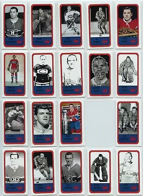 #SP.073 PAUL MASNICK Montreal Canadians Crown Mini Hockey Card (4cm X 7cm) • $4.95