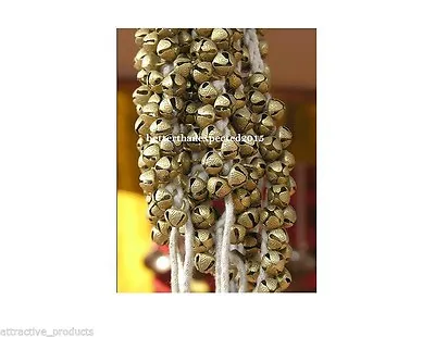 Lot Of 50 Ghungroo Brass Bells Indian Antique Tribal Banjara Ethnic Kuchi Beads • $14.31