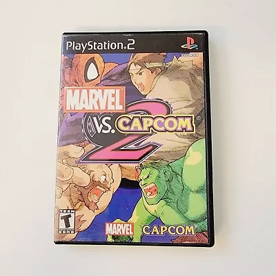 Marvel Vs Capcom 2 | Ps2 (Sony PlayStation 2) Original Artwork ONLY NO GAME • $20