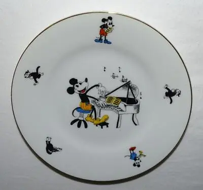 N.mint! Disney 1932  Mickey Mouse Bavarian China Plate -6 1/4 D Vers.-gorgeous👍 • $99.99