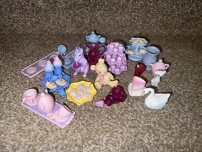 Vintage Barbie Doll Accessories Cake Party Items Inc Princess Tea Party Teddy • £20