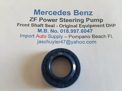 Mercedes Benz ZF Power Steering Pump Front Seal   Original DHP • $4.89