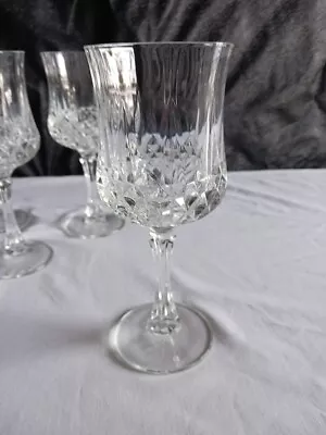 Vintage St. George Crystal Wine/water Goblets -set Of 4 • $15.99