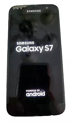Samsung Galaxy S7 32gb Verizon Black Sm-g930v Unlocked W/ Cord - Working • $45
