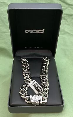 New Genuine Harley Davidson Mod Hsn0073 Men's 24  Curb Link B&s Necklace • $209.90