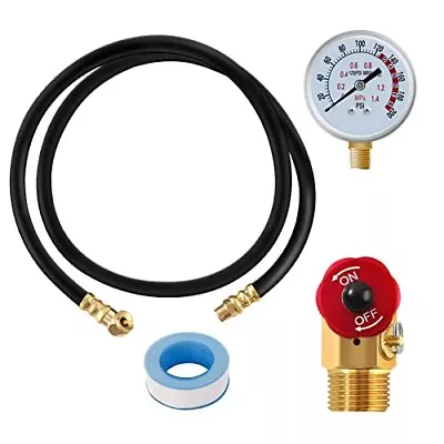 Air Tank Repair Kit SUNROAD Air Tank Valve Kit With Gauge Come With 2  Pressur • $24.46