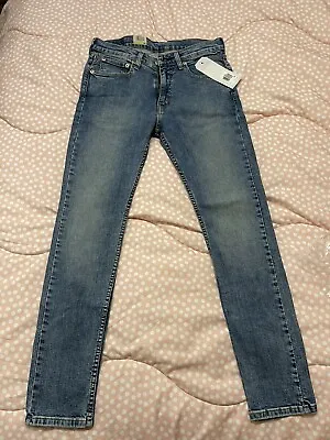 £30 • Buy Levis Jeans Mens 519 W32 Extreme Skinny Hi-ball Blue Wash