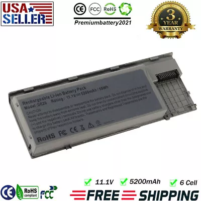 ✅6 Cells Laptop Battery For Dell Latitude D620 D630 D631 D640 PC764 TC030 M2300 • $12.49