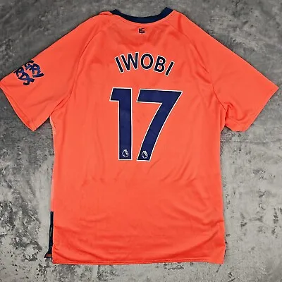 Everton 2019/2020 Away Football Shirt *BNWT* IWOBI #17 Umbro XL Extra Large • £29.95