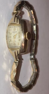 Vintage Longines Ladies 10k Gold Filled Wind Up Watch • $29.99