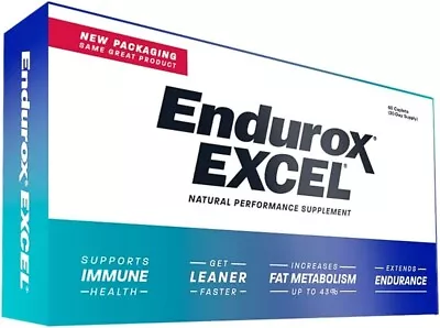 Pacific Health Endurox Excel Natural Performance Supplement With Ciwujia 60 Caps • $22.99