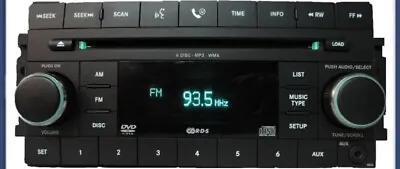 Chrysler Jeep Dodge OEM Radio Stereo AUX MP3 DVD 6 Disc Changer CD Player REQ • $25